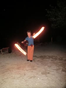 Ungeschickt mit Feuerpois Ungeschickt mit Feuerpois